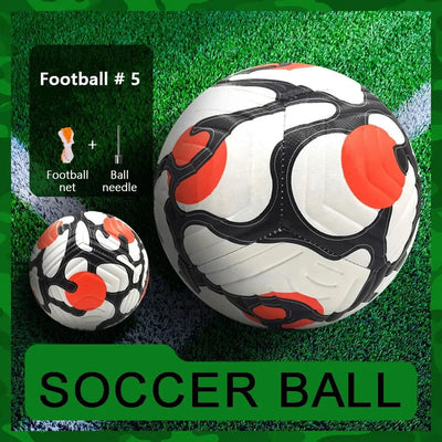 Soccer Ball PU Material Size 5 Size 4 Machine-stitched Balls Goal Outdoor Football Training Match League Child Men Futbol 1PC - Slobuy