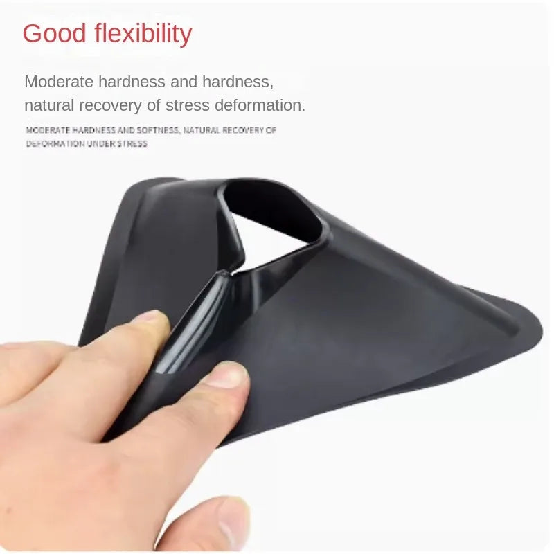 Soccer Logo Plate Field Marking 18*4.5cm Equipment PE Triangle Hole Design Wear-resistant Team Sports Football Equipment - Slobuy