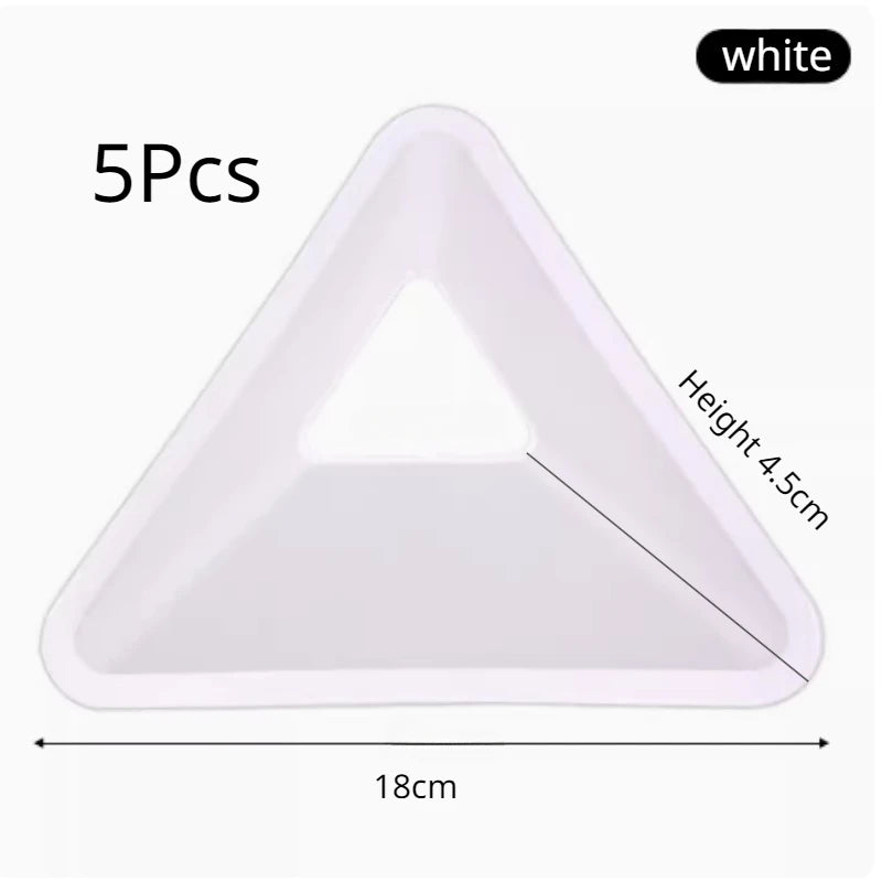 Soccer Logo Plate Field Marking 18*4.5cm Equipment PE Triangle Hole Design Wear-resistant Team Sports Football Equipment - Slobuy