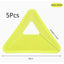 Soccer Logo Plate Field Marking 18*4.5cm Equipment PE Triangle Hole Design Wear-resistant Team Sports Football Equipment - Slobuy