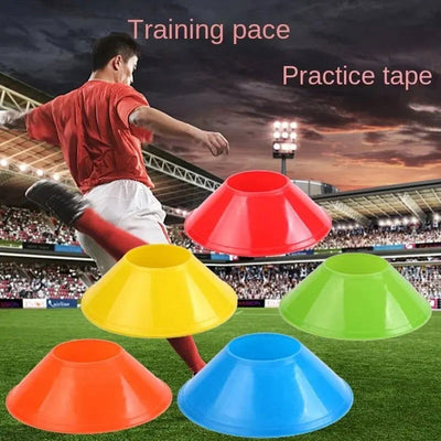 Soccer Training Sign Dish Pressure Resistant Cones Marker Discs Bucket Outdoor Basketball Football Training Sports Accessory - Slobuy