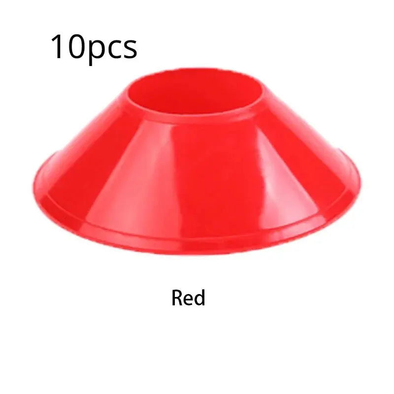 Soccer Training Sign Dish Pressure Resistant Cones Marker Discs Bucket Outdoor Basketball Football Training Sports Accessory - Slobuy
