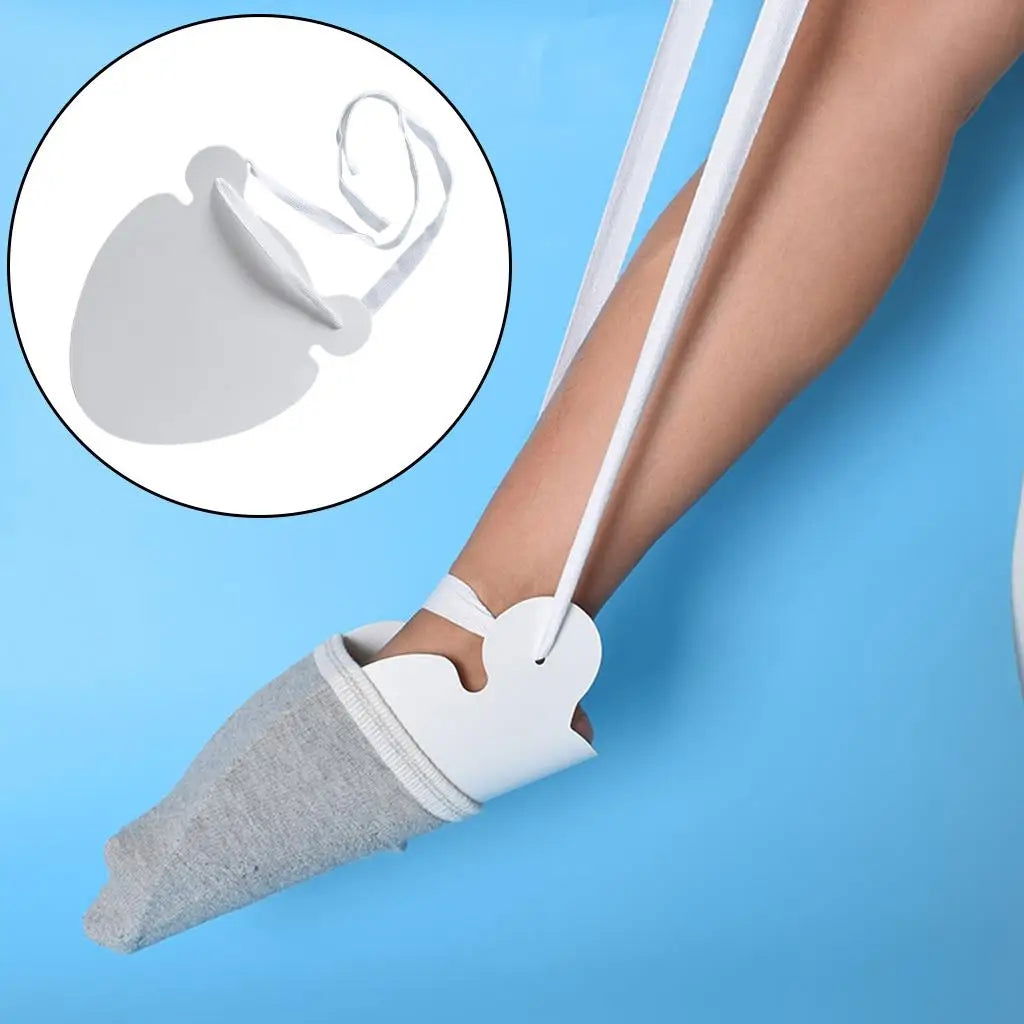 Sock Stocking Aid Without Bending Sock Aid Foot Brace Socks Pulling Helper for Elderly Disabled Seniors Injured Diabetics - Slobuy