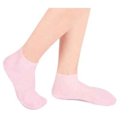 Socks Exfoliating Moisturizing Anti Dry Cracked Plantar Protection Socks Exfoliating Silicone Socks Foot Skin Care Elastic Socks - Slobuy