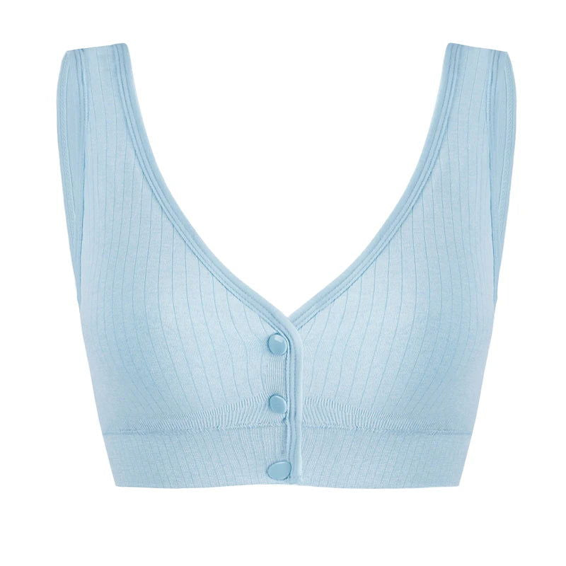 Soft Breastfeeding Bra 3D Structure Support Seamless Pregnant Women Sleeping Bra Maternity Underwear Wireless Gather Nursing Bra - Slobuy