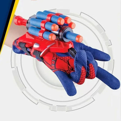 Soft Bullets Launcher Spray Wrist With Gloves Launching Soft Bomb Toy Gun Outdoor Games Toys - Slobuy