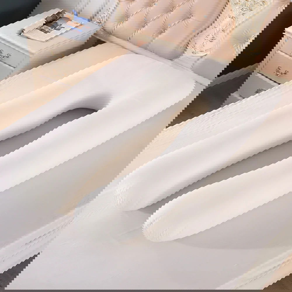 Soft Fleece Pregnant Pillow Gravida U Type Lumbar Pillow Multi Function Side Protect Cushion for Pregnancy Women Drop shipping - Slobuy