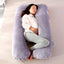 Soft Fleece Pregnant Pillow Gravida U Type Lumbar Pillow Multi Function Side Protect Cushion for Pregnancy Women Drop shipping - Slobuy