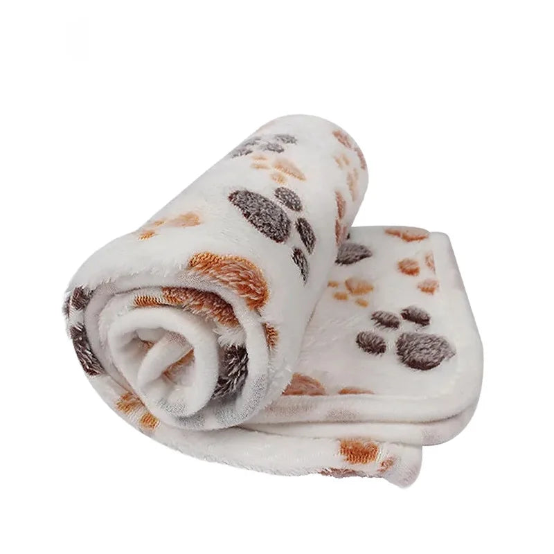 Soft Fluffy High Quality Pet Blanket Cute Cartoon Pattern Pet Mat Warm and Comfortable Blanket for Cat Dogs - Slobuy