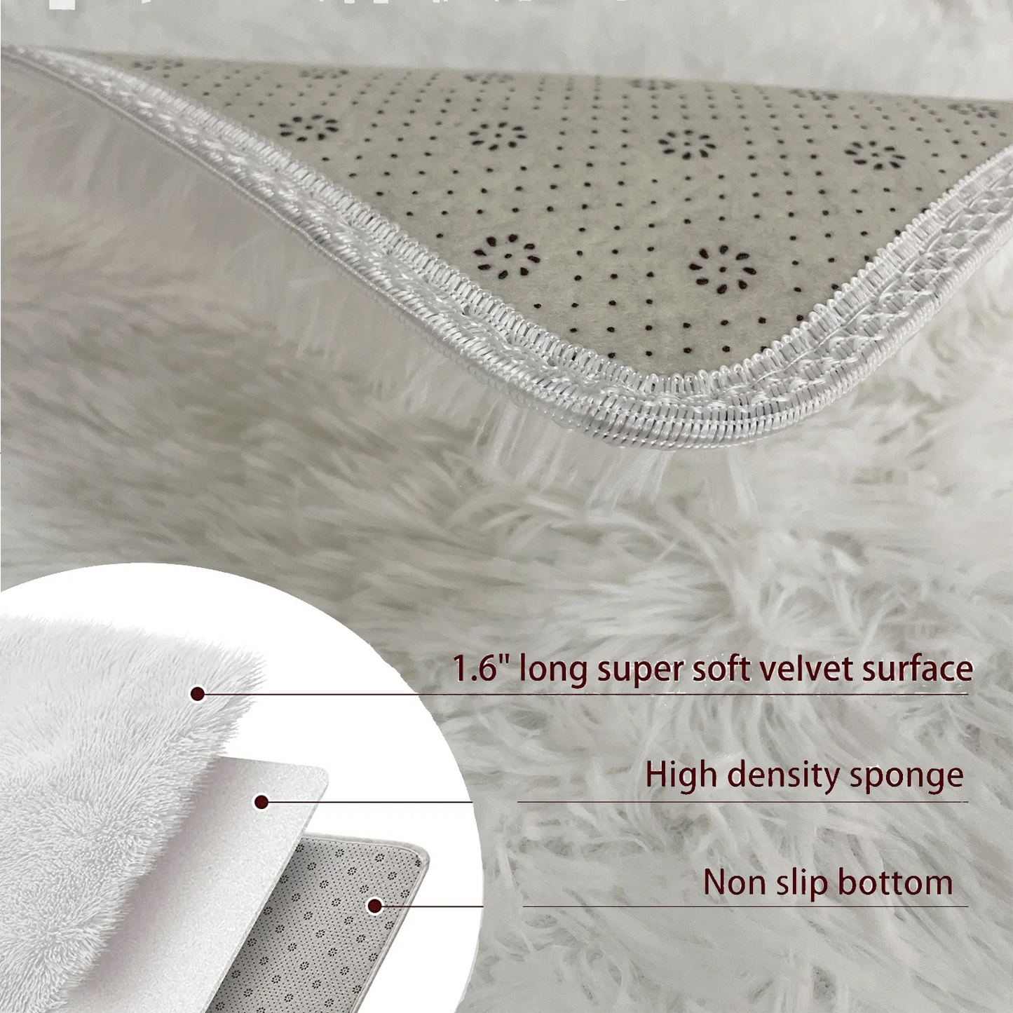 Soft Large Carpet for Living Room Fluffy Hall Sofa Area Rug Carpets Room Decor Plush Rugs for Children Bedroom Play Floor Mats - Slobuy