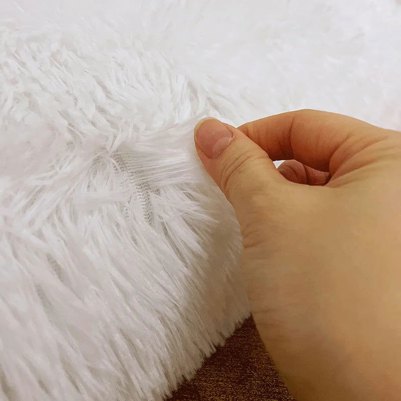 Soft Large Carpet for Living Room Fluffy Hall Sofa Area Rug Carpets Room Decor Plush Rugs for Children Bedroom Play Floor Mats - Slobuy