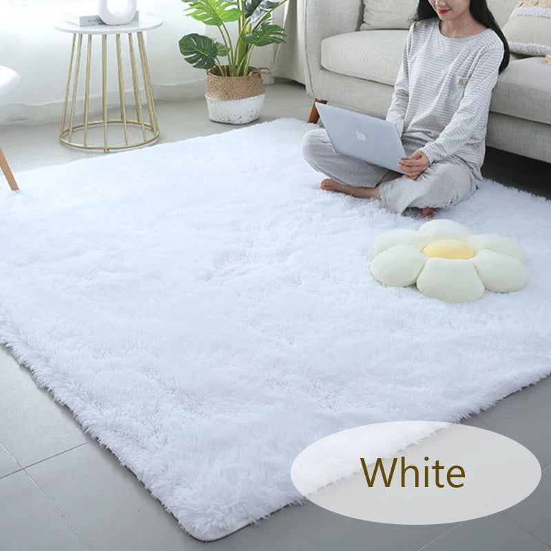 Soft Large Carpet for Living Room Fluffy Hall Sofa Area Rug Carpets Room Decor Plush Rugs for Children Bedroom Play Floor Mats - Slobuy