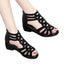 Soft Leather Roman Sandals Women 2023 Summer New Soft Sole Outwear Women's Wedge Shoes Fashion Casual Designer Shoe Ladies - Slobuy