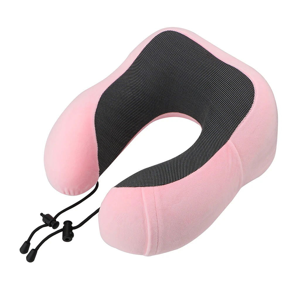 Soft Travel Pillow U Shaped Travel Healthcare Memory Foam Neck Cervical Airplane Pillow Neck Cushion - Slobuy