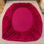 Soft Velvet Fitted Sheet with Elastic Bands Non Slip Adjustable Mattress Covers for Single Double King Queen Bed 160x200cm - Slobuy