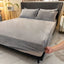 Soft Velvet Fitted Sheet with Elastic Bands Non Slip Adjustable Mattress Covers for Single Double King Queen Bed 160x200cm - Slobuy
