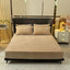 Soft Velvet Fitted Sheet with Elastic Bands Non Slip Adjustable Mattress Covers for Single Double King Queen Bed 160x200cm - Slobuy