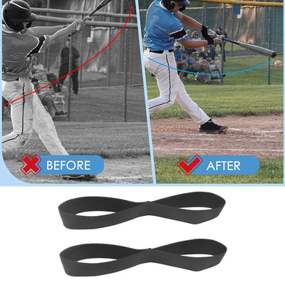 Softball Baseball Training Equipment Easy to Wear Swing Correcting Arm Band Elastic Baseball Bands Baseball Accessories - Slobuy