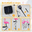 Solar Flamingo Light LED Outdoor Courtyard Lamp Garden Light Waterproof Stake Light Pathway Decor Solar Patio Ground Lantern - Slobuy