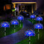 Solar LED Firework Fairy Lights Outdoor Waterproof Garden Decoration Lawn Pathway Solar Lamp - Slobuy