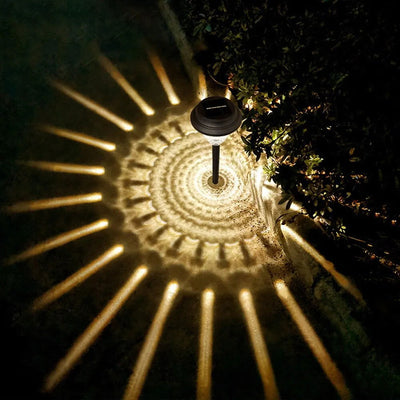 Solar Led Lawn Lamp Outdoor Waterproof RGB Warm Double Light Source Yard Villa Path Balcony Garden Decoration Lights - Slobuy