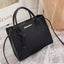 Solid Color Lychee Grain Ladies Handbags Single-shoulder Crossbody Handheld Triple-use Satchel Portable Leisure Bag - Slobuy