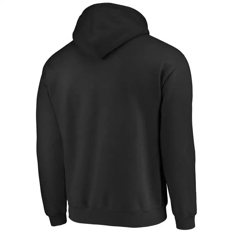 Solid Color Men Hoodies Fleece Warm Mens Sweatshirt Fashion Streetwear Casual Men's Loose Breathable Pullovers Brand Hoody - Slobuy