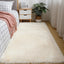 Solid Color Silk Wool Bedside Blanket for Girls Ins Bedroom Plush Carpet Silicone Non Slip Bottom Living Room Carpet  Cute Rug - Slobuy