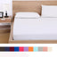 Solid Fitted Bed Sheet Mattress Protect Cover 90/140/160/180/200/220X200 With Elastic Band Sheets King Queen Double Single - Slobuy