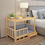 Solid Wood Dog Cat Kennel Smooth Polished Teddy Dogs Kennel  Luxury Durable Eco-Friendly Large Wooden Pet House Wooden Puppy Bed - Slobuy