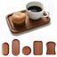 Solid Wood Serving Tray Oval Tea Tray Decorative Wood Plate Fruit Tray Vegetable Platter Home Bread Dessert Cake Plate Tableware - Slobuy
