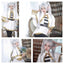 Sousou No Frieren Cosplay Costume Wig Shoes Anime Magician Dress Elf Ear Halloween Party Charistmas for Women Girls - Slobuy