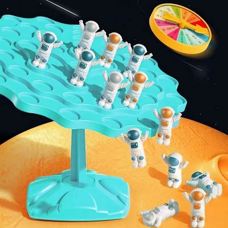 Spaceman Balance Tree Toy Children's Educational Montessori Math Toys Balancing Board Parent-Child Interaction Table Games - Slobuy