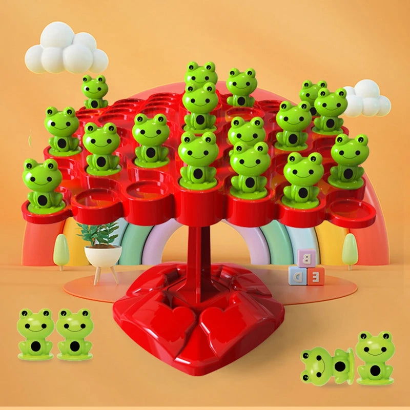 Spaceman Balance Tree Toy Children's Educational Montessori Math Toys Balancing Board Parent-Child Interaction Table Games - Slobuy