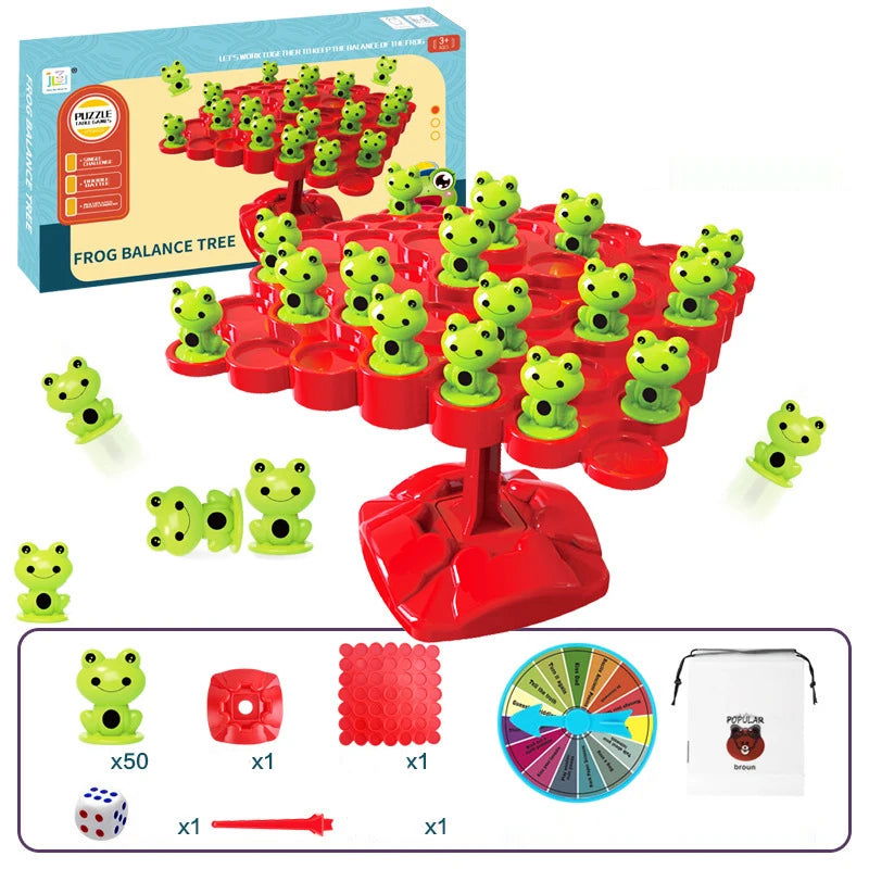 Spaceman Balance Tree Toy Children's Educational Montessori Math Toys Balancing Board Parent-Child Interaction Table Games - Slobuy