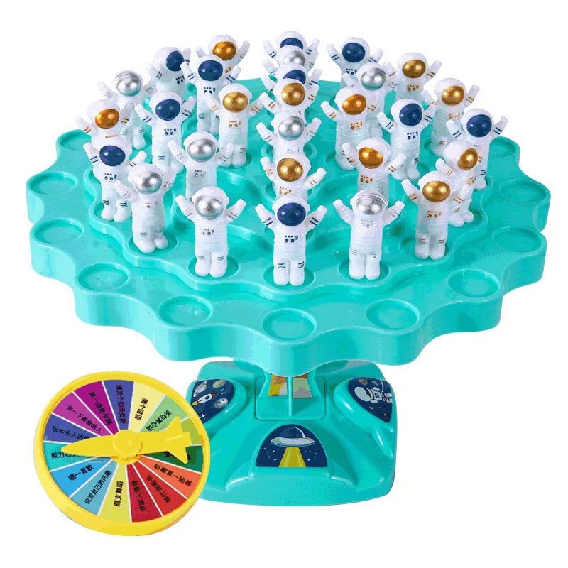Spaceman Balance Tree Toy Children's Educational Montessori Math Toys Balancing Board Parent-Child Interaction Table Games - Slobuy