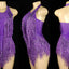 Sparkly Crystals Fringes Bodysuit Sexy Tassel Leotard Jazz Dance Costume One-piece Stage Wear Dancer Performance Show Clothing - Slobuy