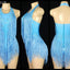 Sparkly Crystals Fringes Bodysuit Sexy Tassel Leotard Jazz Dance Costume One-piece Stage Wear Dancer Performance Show Clothing - Slobuy