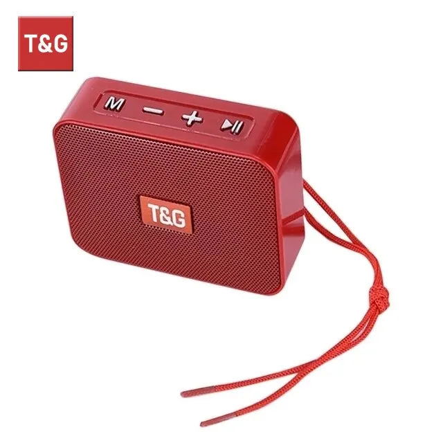 Speaker TG166 Portable Mini Wireless Bluetooth Soundbar Subwoofer Outdoor Indoor Loudspeaker Support TF Card FM Radio Waterproof - Slobuy