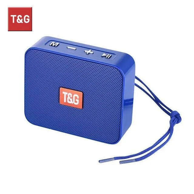 Speaker TG166 Portable Mini Wireless Bluetooth Soundbar Subwoofer Outdoor Indoor Loudspeaker Support TF Card FM Radio Waterproof - Slobuy