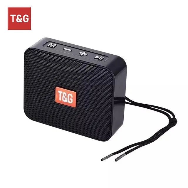 Speaker TG166 Portable Mini Wireless Bluetooth Soundbar Subwoofer Outdoor Indoor Loudspeaker Support TF Card FM Radio Waterproof - Slobuy