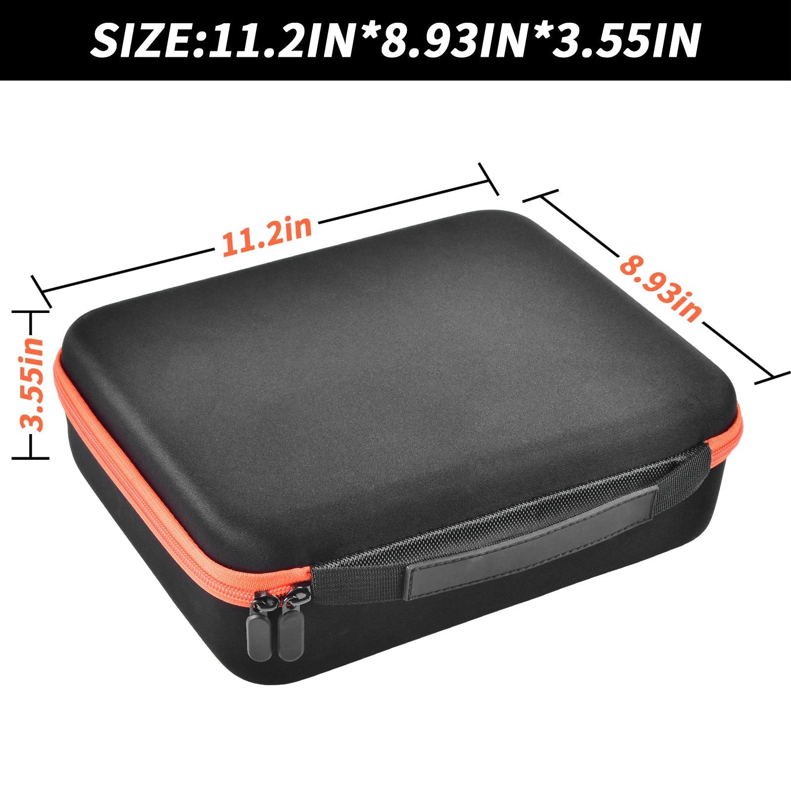 Speed Cube Storage Case Bag Holds 12+ Different Types Cube Retro Brain Teaser Fidget Toy. Carrying Holder with Mesh Pocket - Slobuy