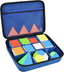 Speed Cube Storage Case Bag Holds 12+ Different Types Cube Retro Brain Teaser Fidget Toy. Carrying Holder with Mesh Pocket - Slobuy
