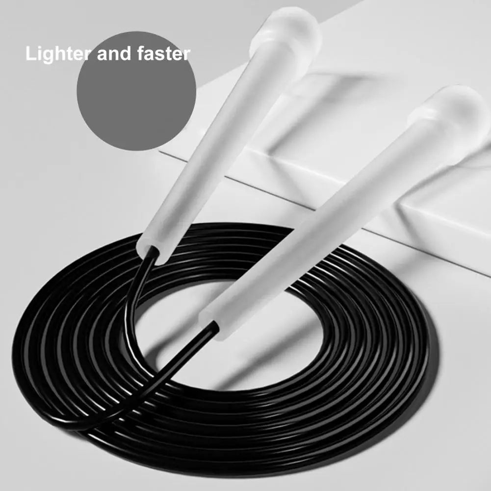Speed Skipping Rope with Ergonomic Handle Length Adjustable Indoor Outdoor Jump Rope Weight Loss Fitness Equipment Home Gym 줄넘기 - Slobuy