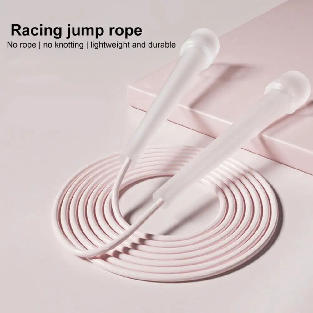 Speed Skipping Rope with Ergonomic Handle Length Adjustable Indoor Outdoor Jump Rope Weight Loss Fitness Equipment Home Gym 줄넘기 - Slobuy