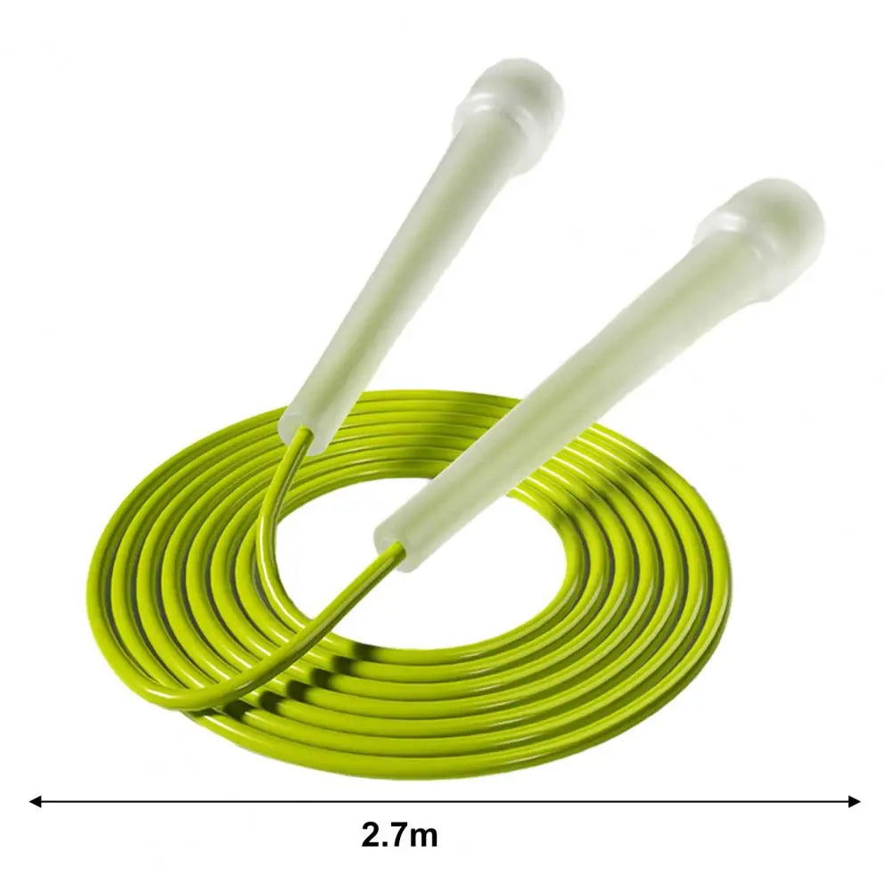Speed Skipping Rope with Ergonomic Handle Length Adjustable Indoor Outdoor Jump Rope Weight Loss Fitness Equipment Home Gym 줄넘기 - Slobuy