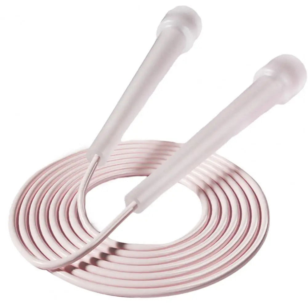 Speed Skipping Rope with Ergonomic Handle Length Adjustable Indoor Outdoor Jump Rope Weight Loss Fitness Equipment Home Gym 줄넘기 - Slobuy