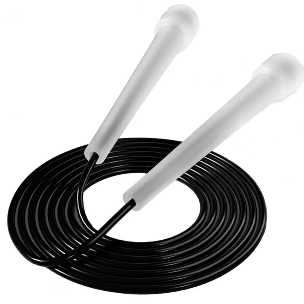 Speed Skipping Rope with Ergonomic Handle Length Adjustable Indoor Outdoor Jump Rope Weight Loss Fitness Equipment Home Gym 줄넘기 - Slobuy