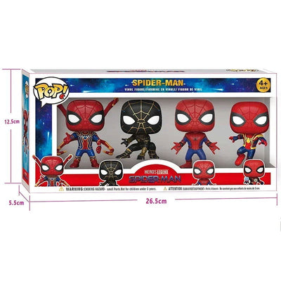 Spider-Man NO WAY HOME Iron Spider Figure FUNKO POP The Avengers Night monkey Figurine Action Collected Model Toys Gift - Slobuy