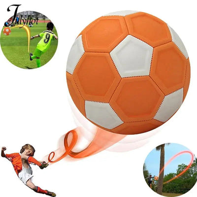 Sport Curve Swerve Soccer Ball Football Toy KickerBall Great Gift for Boys and Girls Perfect for Outdoor & Indoor Match or Game - Slobuy